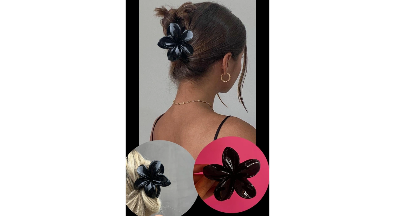 Siyah Renk Lotus Mandal Toka