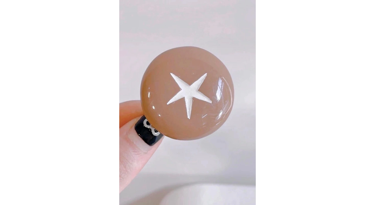 Yıldız Figürlü Bisküvi Yan Toka