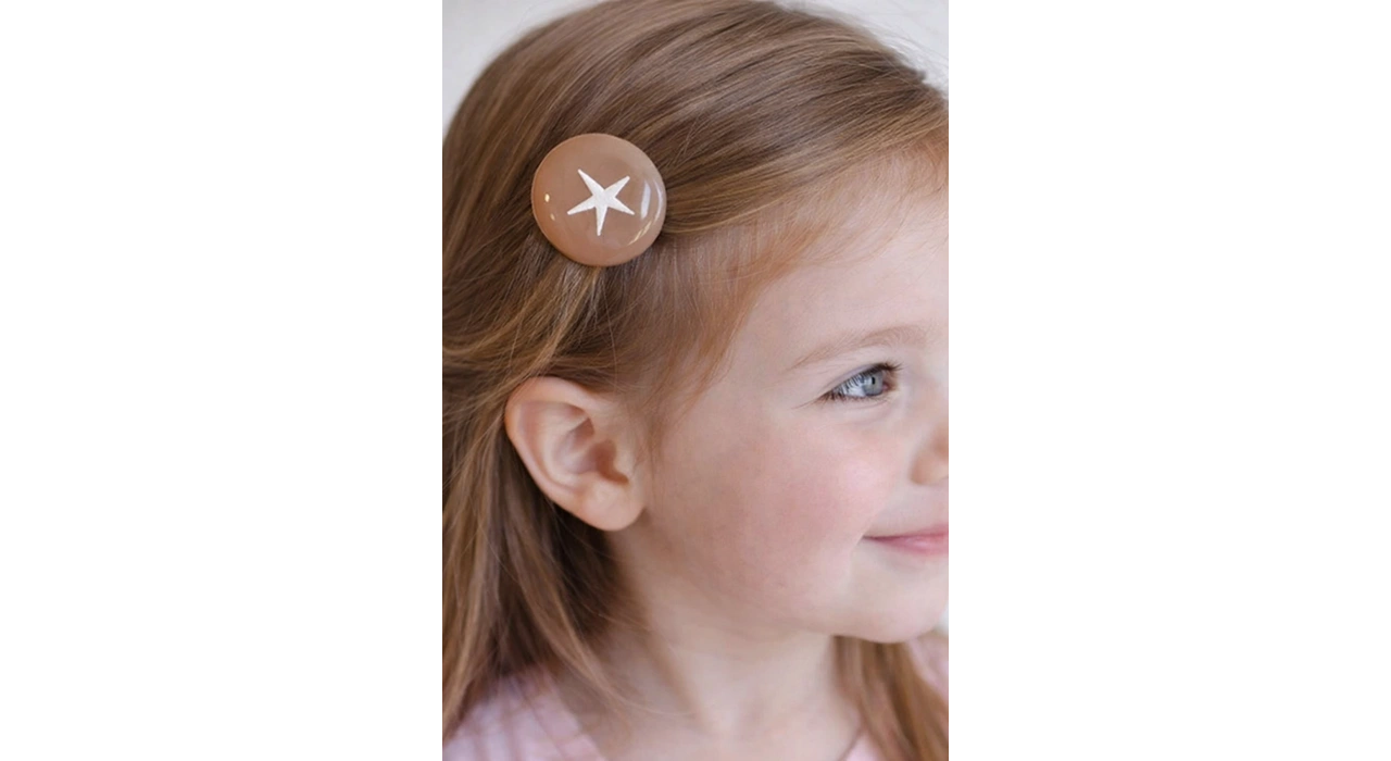 Yıldız Figürlü Bisküvi Yan Toka