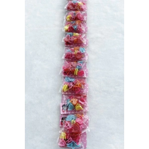 10lu 100 Adet Kiraz Figürlü Toka Set