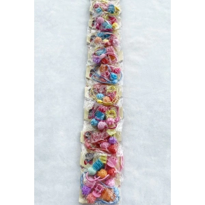 10lu 40 Adet Çilek Figürlü Toka Set