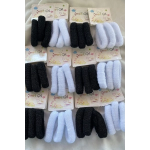 10lu Karışık Renk Lastik Toka Set