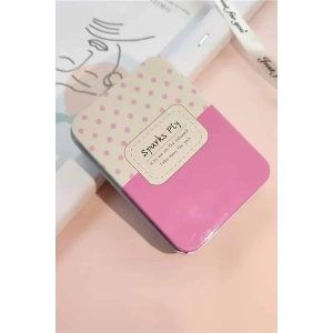 100lü Siyah Renk Metal Kutulu Tel toka