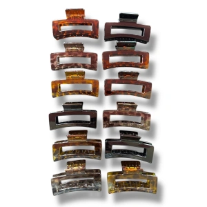 12li Kahverengi Leopar Desenli Mandal Toka Set