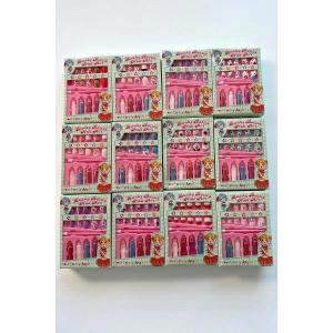 12li Karışık Figürlü Çocuk Tırnak Set