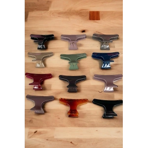 12li Karışık Renk Mandal Toka Set