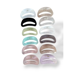 12li Karışık Renk Mandal Toka Set