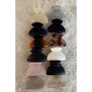 12li Karışık Renk Mandal Toka Set