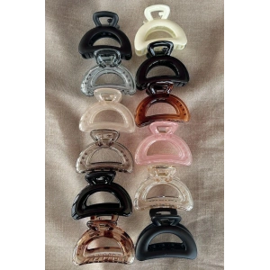 12li Karışık Renk Mandal Toka Set