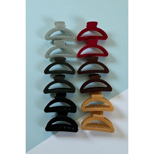 12li Karışık Renk Mandal Toka Set