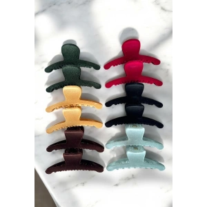 12li Karışık Renk Mandal Toka Set