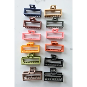 12li Karışık Renk Mandal Toka Set