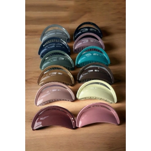 12li Karışık Renk Mandal Toka Set