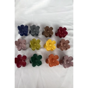 12li Karışık Renk Mandal Toka Set