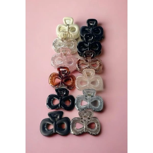 12li Karışık Renk Mandal Toka Set