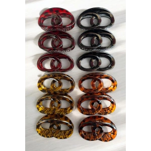 12li Karışık Renk Mandal Toka Set