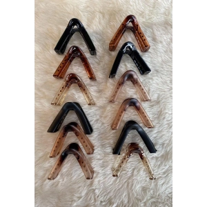 12li Karışık Renk Mandal Toka Set