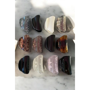 12li Karışık Renk Mandal Toka Set