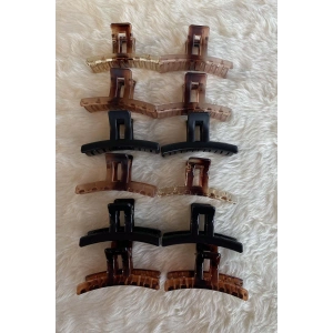 12li Karışık Renk Mandal Toka Set