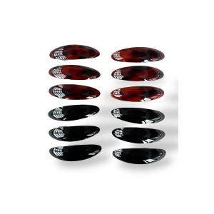 12li Karışık Renk Otomat Toka Set