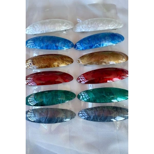 12li Karışık Renk Otomat Toka Set