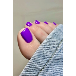 12li Mor Renk Ayak Takma Tırnak