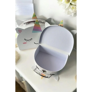 2li Karışık Renk Unicorn Figürlü Hediye Kutusu