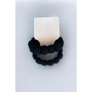 2li Siyah Renk Lastik Toka