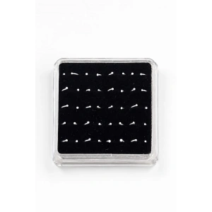 20li Gümüş Renk Halka Piercing Set