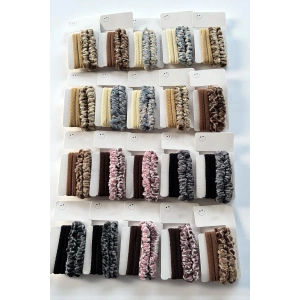 20li Karışık Renk Lastik Toka Set