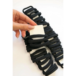 20li Siyah Renk Lastik Toka Set