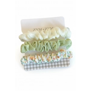 3lü Karışık Renk Simit Toka Set