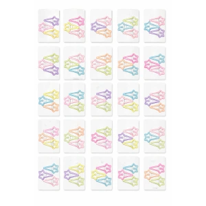 30lu Karışık Renk Yan Toka Set