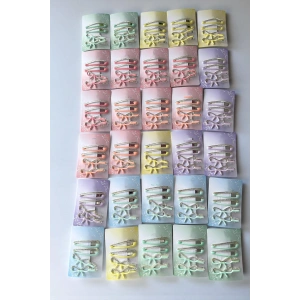 30lu Karışık Renk Yan Toka Set