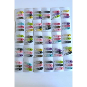 30lu Karışık Renk Yan Toka Set