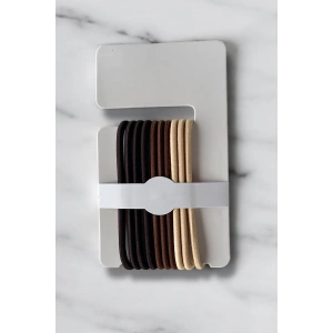 5li Karışık Renk Lastik Toka Set