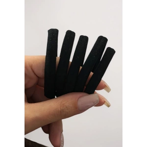 5li Siyah Renk Lastik Toka