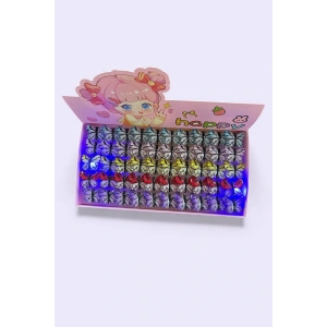 50 Adet Kelebek Figürlü Işıklı Yüzük Set