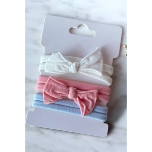 6lı Karışık Renk Kurdele Figürlü Havlı Toka Set