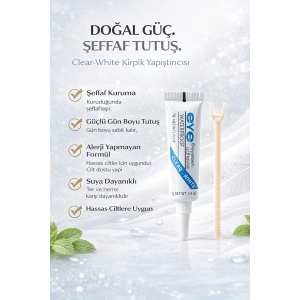 Siyah Renk Profesyonel Kirpik Yapıştırıcısı