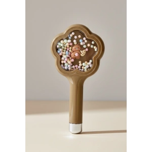 Kahverengi Ayıcık Detaylı Saç Tarama Fırçası/ Tarak