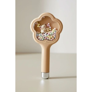 Açık Kahve Renk Ayıcık Detaylı Saç Tarama Fırçası/ Tarak