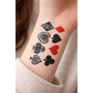 Geçici Kart Mini Dövme Tattoo