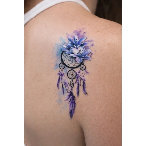Geçici Düş Kapanı Figürlü Mini Dövme Tattoo