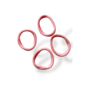 Açık Pembe Renk 4lü Havlu Toka Set