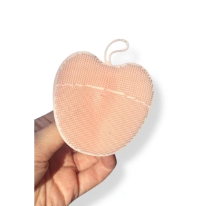 Açık Pembe Renk Elma Figürlü Yüz Yıkama Aparatı