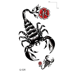 Akrep Mini Dövme Geçici Tattoo