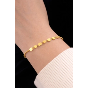 Altın Renk Çelik Bileklik