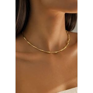Altın Renk Choker Kolye