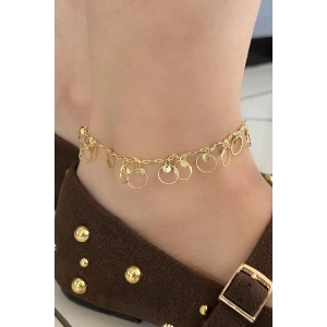 Altın Renk Halka Detaylı YSX Halhal